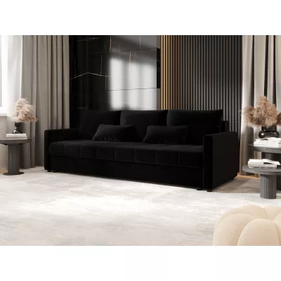 Schlafsofa ADELINDE - schwarz 2