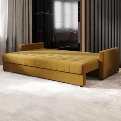 Schlafsofa ADELINDE - Senfgelb