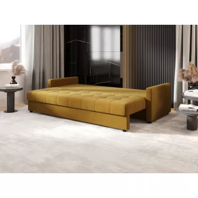 Schlafsofa ADELINDE - Senfgelb