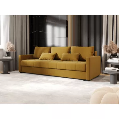 Schlafsofa ADELINDE - Senfgelb