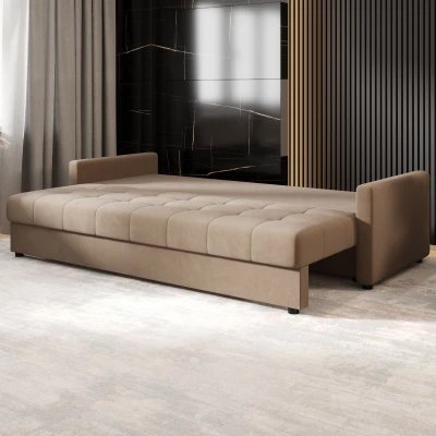 Schlafsofa ADELINDE - braun