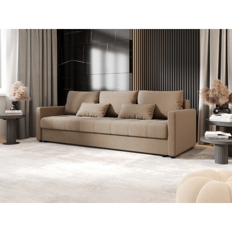 Schlafsofa ADELINDE - braun