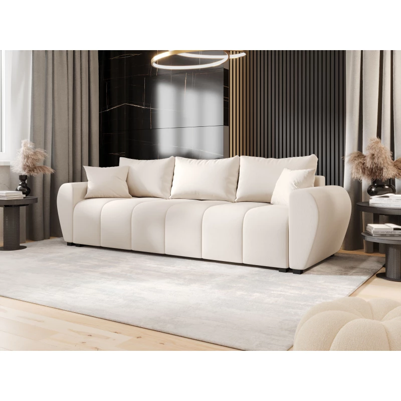 Schlafsofa LUKAVA – cremefarben