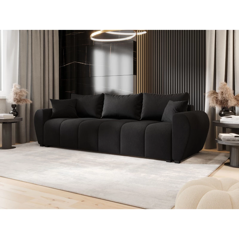 Schlafsofa LUKAVA - schwarz 1