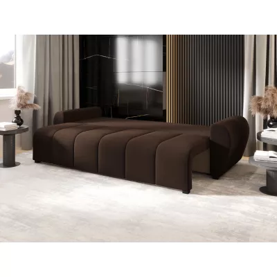 Schlafsofa LUKAVA - dunkelbraun