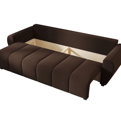 Schlafsofa LUKAVA - dunkelbraun