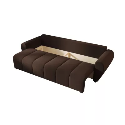 Schlafsofa LUKAVA - dunkelbraun