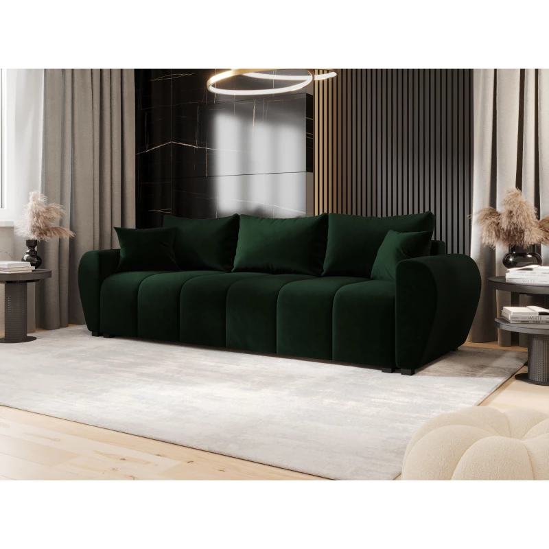 Schlafsofa LUKAVA - dunkelgrün