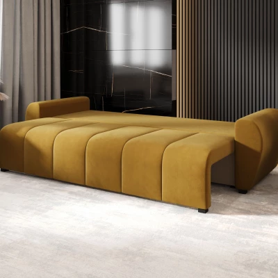 Schlafsofa LUKAVA - Senf