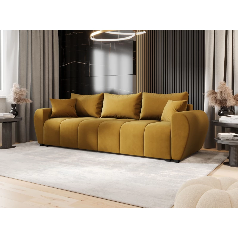 Schlafsofa LUKAVA - Senf