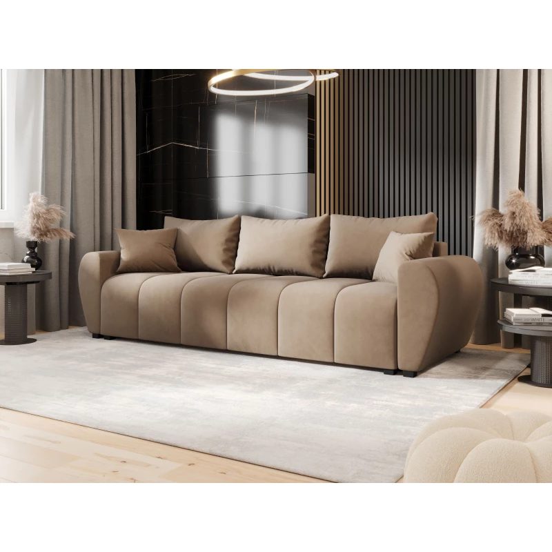 Schlafsofa LUKAVA - braun