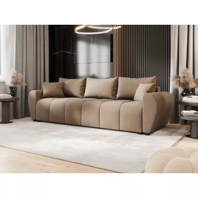 Schlafsofa LUKAVA - braun
