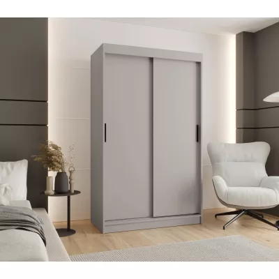 Kleiderschrank mit Schiebetüren 120 cm CASANDRA - Kaschmir