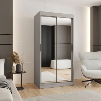 Spiegelschrank 100 cm CASANDRA - Kaschmir