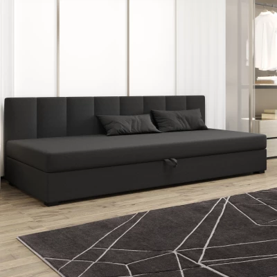 Einzelbett 90x195 MANKA BIZ 2 - grau