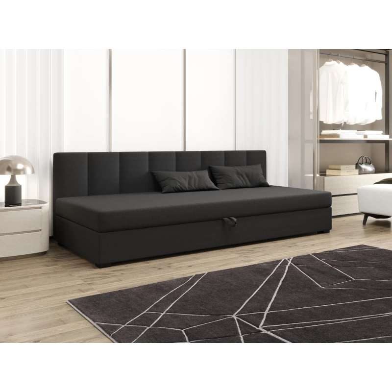 Einzelbett 100x195 MANKA BIZ 2 - grau