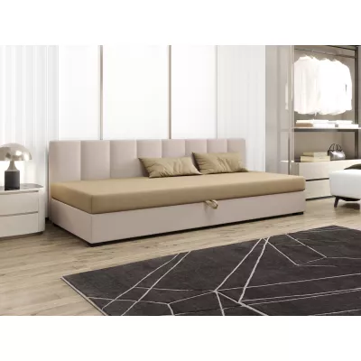 Einzelbett 100x195 MANKA BIZ 2 - braun/ecru