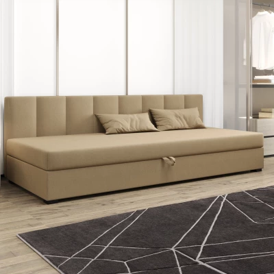 Einzelbett 110x195 MANKA BIZ 2 - braun