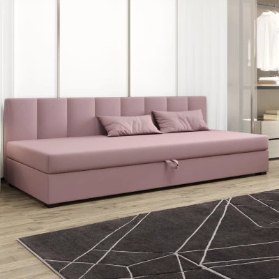 Einzelbett 90x195 MANKA BIZ 2 - rosa