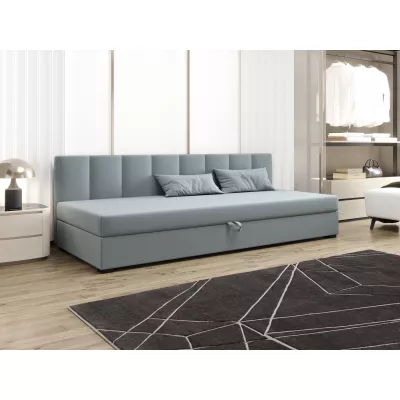 Einzelbett 100x195 MANKA BIZ 2 - blaugrau