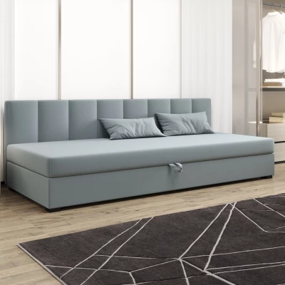 Einzelbett 120x195 MANKA BIZ 2 - blaugrau
