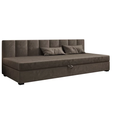 Einzelbett 100x195 MANKA BIZ 2 - dunkelbraun