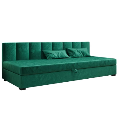 Einzelbett 110x195 MANKA BIZ 2 - grün