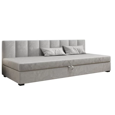 Einzelbett 110x195 MANKA BIZ 2 - hellgrau