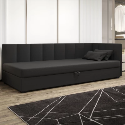 Einzelbett 80x195 MANKA PLUS 2 - grau