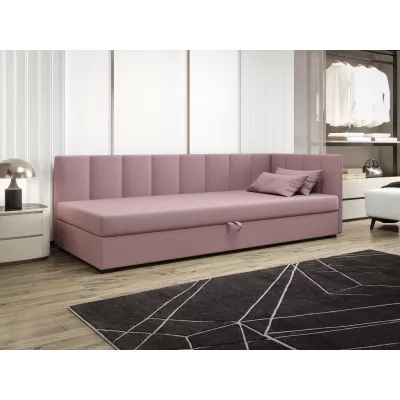 Einzelbett 90x195 MANKA PLUS 2 - rosa