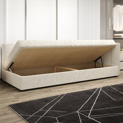 Einzelbett 80x195 MANKA PLUS 2 - ecru