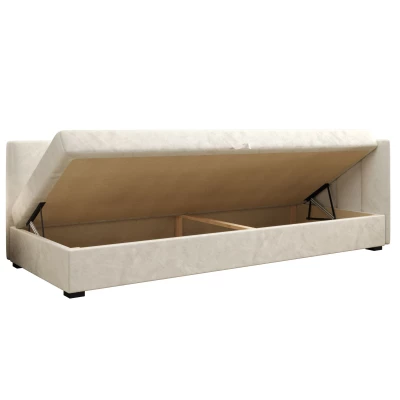 Einzelbett 100x195 MANKA PLUS 2 - ecru