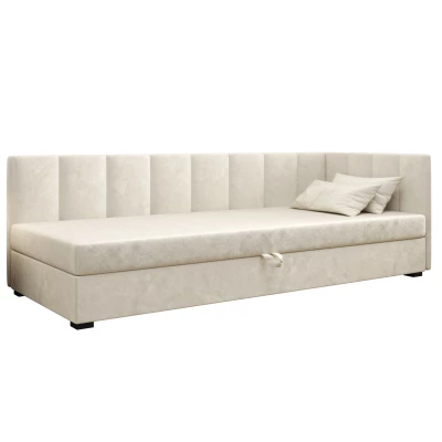 Einzelbett 110x195 MANKA PLUS 2 - ecru