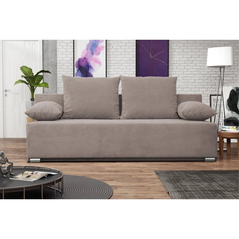 Schlafsofa AFRODITA - hellbraun