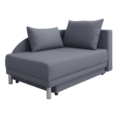 Kinderschlafsofa ANASTAZJA – graublau, rechts