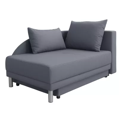 Kinderschlafsofa ANASTAZJA – graublau, rechts