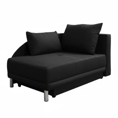 Kinderschlafsofa ANASTAZJA - schwarz, rechts