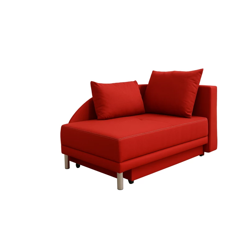 Kinderschlafsofa ANASTAZJA - rot, rechts