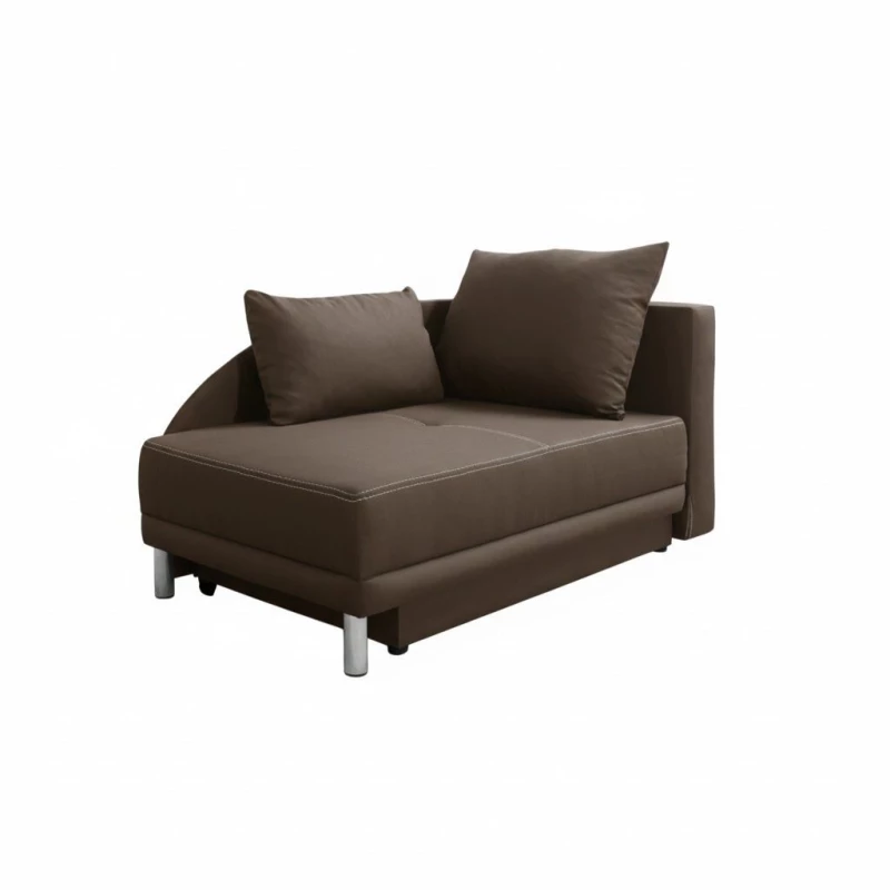 Kinderschlafsofa ANASTAZJA – dunkelbraun, rechts