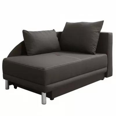 Kinderschlafsofa ANASTAZJA – dunkelgrau, rechts