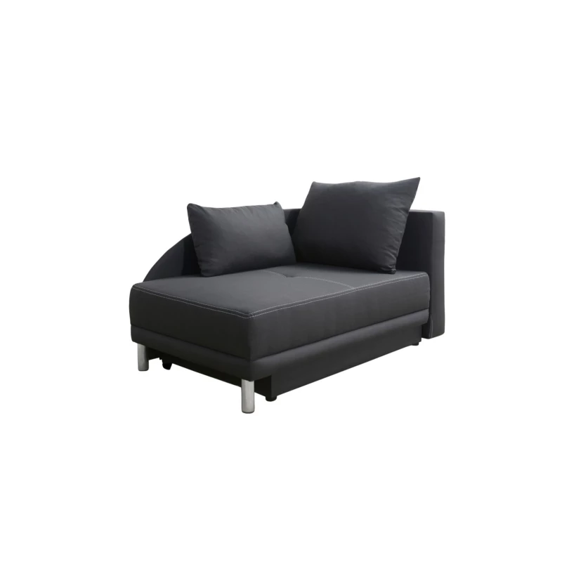 Kinderschlafsofa ANASTAZJA - grau, rechts