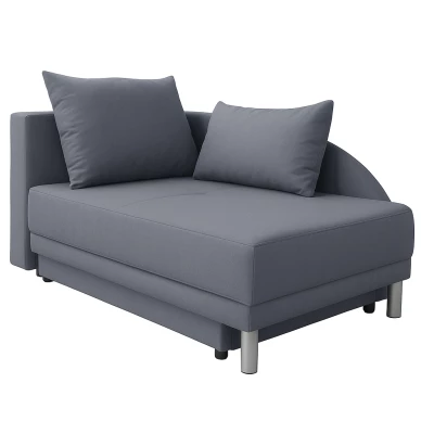 Kinderschlafsofa ANASTAZJA - graublau, links