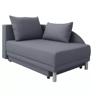 Kinderschlafsofa ANASTAZJA - graublau, links