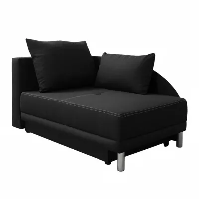 Kinderschlafsofa ANASTAZJA - schwarz, links
