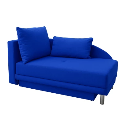 Kinderschlafsofa ANASTAZJA - blau, links