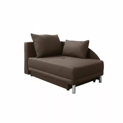 Kinderschlafsofa ANASTAZJA – dunkelbraun, links