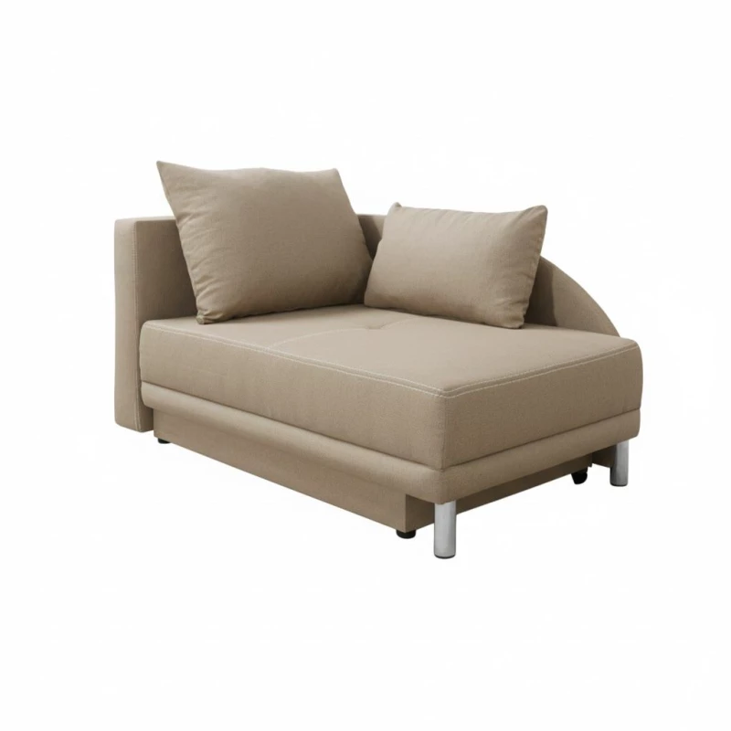 Kinderschlafsofa ANASTAZJA - beige, links