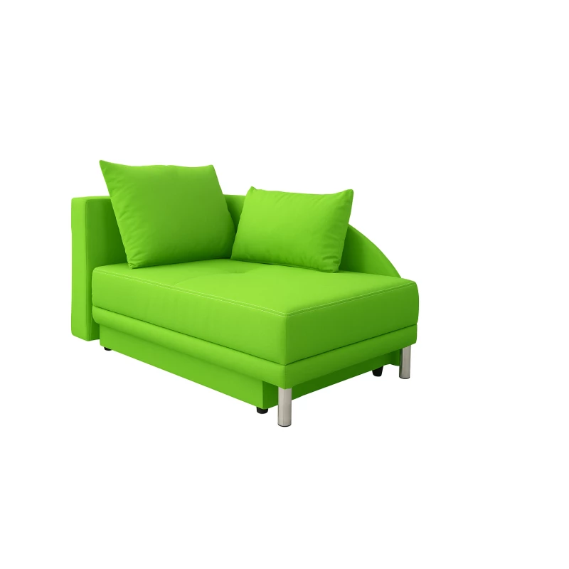 Kinderschlafsofa ANASTAZJA – hellgrün, links