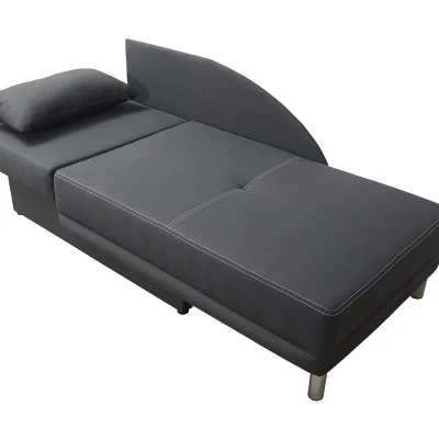 Kinderschlafsofa ANASTAZJA – dunkelgrau, links
