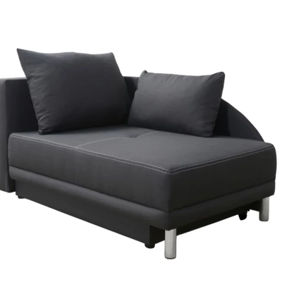 Kinderschlafsofa ANASTAZJA - grau, links